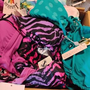 Vitamin A Pink and Black Zebra Bikini